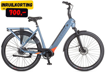 Icycle Luma - grijs/blauw - elektrische damesfiets