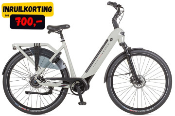 Icycle Luma - wit - elektrische damesfiets