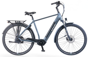 Levit Calvia 3 Automatiq - mat blauw - elektrische herenfiets
