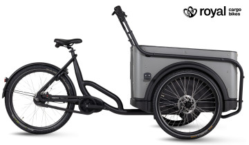 Lease - Royal Cargo Bike 3W Premium - elektrische driewieler bakfiets