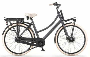 Tomos EB 16 - antracite matt - elektrische transportfiets - dames
