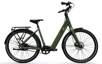 Tomos EB 03 - olive green matt - elektrische stadsfiets - dames