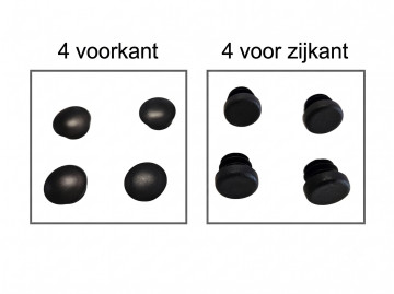 (102-3-b) Dopjes (8 stuks) voor de Royal Cargo bikes 3W modellen