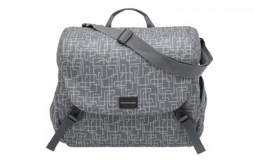 New Looxs Ivy Mondi Joy enkele fietstas - 18,5 liter â€“ grijs