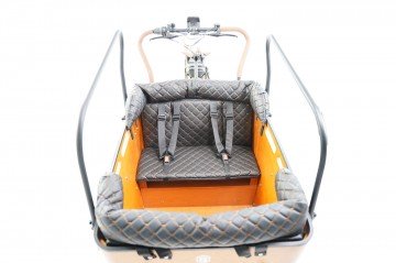 Bakfiets kussens - model 3 - Geschikt voor de Vogue Carry 3 & Qivelo Curve 3