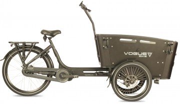 Vogue Carry 3 - Ananda M81 - 540Wh - elektrische bakfiets - zwart/zwart