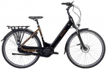 Breezer Powertrip EVO 3.1+ LS zwart/brons - elektrische damesfiets