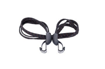 Snelbinder Widek met haak 50CM zwart/grijs (107-4-d)