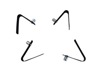 (102-2-b) borgveer set (4 stuks) voor huifstang