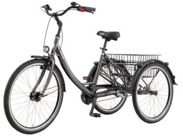 Pfautec Lano - grafiet metallic - driewieler