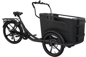 Van Rixtel Urban - mat donkergrijs - elektrische bakfiets