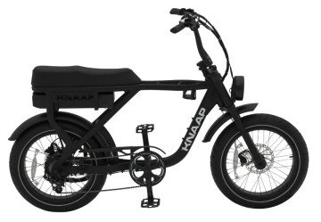 KNAAP AMS X - black - elektrische fatbike