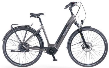 Levit Calvia 3 Automatiq - mat zwart parelmoer - elektrische damesfiets