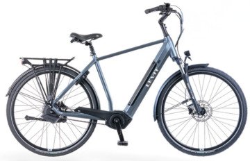 Levit Calvia 3 Automatiq - mat blauw - elektrische herenfiets