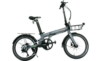 Qivelo Foldflex - mat grijs - elektrische vouwfiets