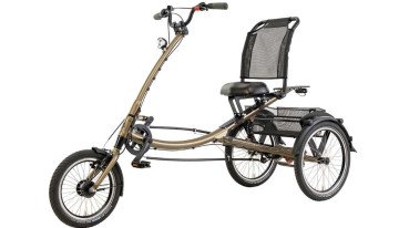 Pfautec Scootertrike - mat brons/goud - driewieler