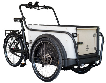 Royal Cargo Bike 3W Premium - wit - elektrische driewieler bakfiets