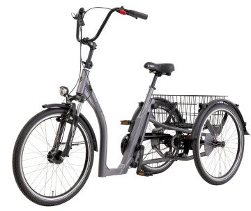 Pfautec Tamo - mat blauwgrijs - driewieler