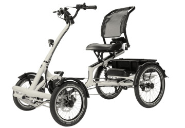 Pfautec Tibo+ - zijdegrijs - elektrische vierwieler