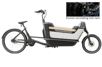 Royal Cargo Bike 2W Premium Plus - elektrische tweewieler bakfiets - Wit