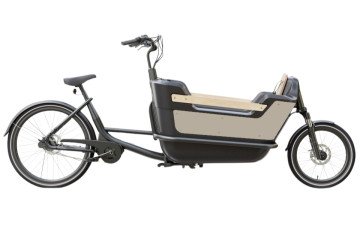 Royal Cargo Bike 2W Premium - elektrische tweewieler bakfiets - Beige