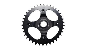 (201A3b) voortandwiel set achterwielmotor van Rixtel Urban bakfiets