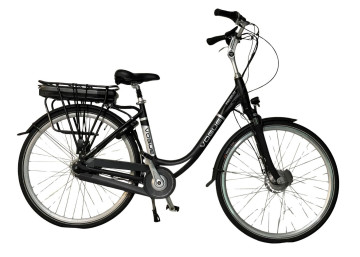 Vogue Premium elektrische damesfiets zwart