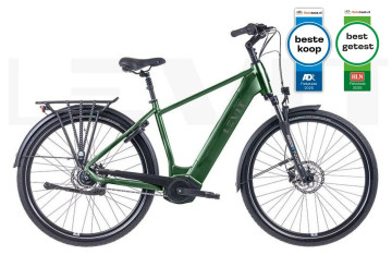 Levit Beleco 7 Overstep - emerald - elektrische herenfiets