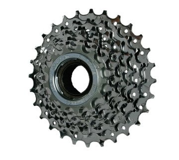 Freewheel 7 speed Sunrace MFM30 13-28 tands - chroom (94-3-g)