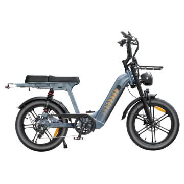 QM D50 - Grijs - elektrische fatbike