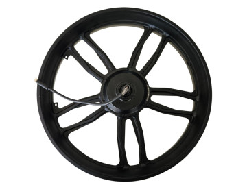 (199E1a) V20 pro fatbike motor met velg 250 Watt (zwarte stekker)