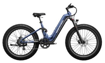 Mokwheel Obsidian ST 2.0 Blauw/Grijs | Elektrische Moutainbike | Fatbike