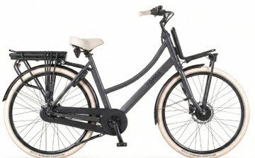 Tomos EB 16 - antracite matt - elektrische transportfiets - dames