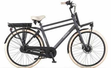 Tomos EB 16 - antracite matt - elektrische transportfiets - heren