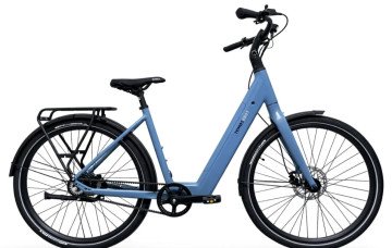 Tomos EB 03 - blue matt - elektrische stadsfiets - dames
