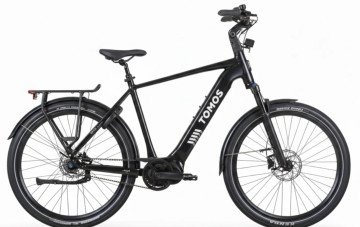 Tomos EB 19 - black matt - elektrische stadsfiets - heren