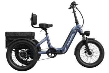 Mokwheel Granite - Steel Blue | Elektrische Driewieler