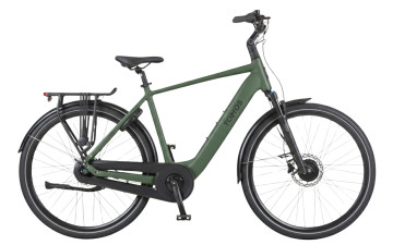 Tomos EB 14 - military green matt - elektrische stadsfiets - heren