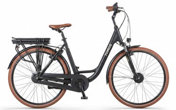 Tomos EB 12 - black matt - elektrische stadsfiets - dames
