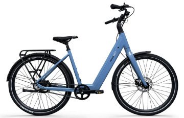Tomos EB 03 - blue matt - elektrische stadsfiets - dames