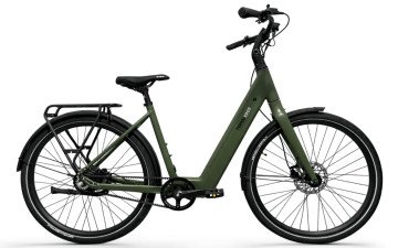 Tomos EB 03 - olive green matt - elektrische stadsfiets - dames
