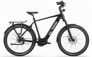 Tomos EB 19 - black matt - elektrische stadsfiets - heren