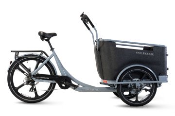 Van Rixtel Family - nardo grey - elektrische driewieler bakfiets