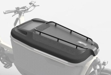 Lockable Cargo Box Lid incl. Rack voor de Ca Go FS Bike