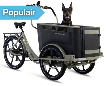 Van Rixtel Dog - desert sand - elektrische driewieler bakfiets