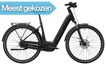 Advanced Tour Pro Wave - grey black - elektrische damesfiets