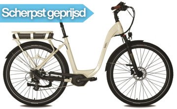 Bizo Bike Becca - creme - elektrische damesfiets