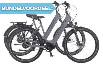 Puch E-Zirkon Antraciet Mat - Enviolo Belt Drive - Bundelactie