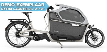 Ca Go FS200 Life Family-Plus - Edition 5 Silk Grey - Bosch CX Cargo Line Belt Drive | DEMO model tot 1750km