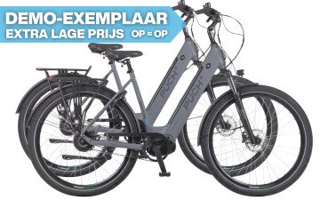Puch E-Zirkon Antraciet Mat - Enviolo Belt Drive - Demo model